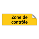 Zone de contrôle
