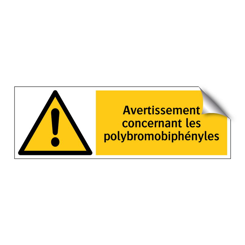 Avertissement concernant les polybromobiphényles
