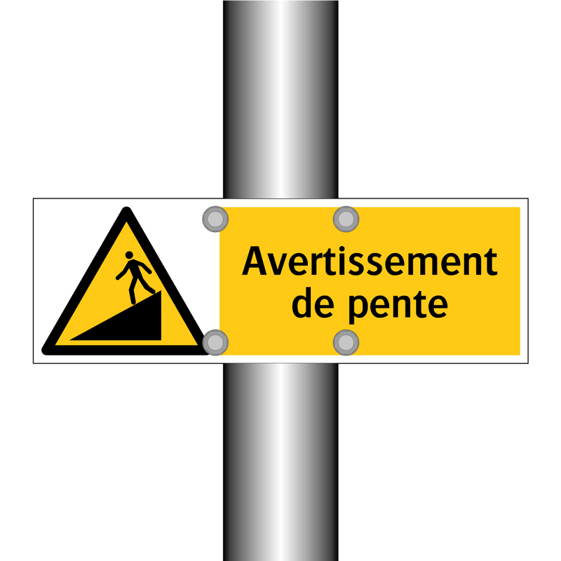 Avertissement de pente