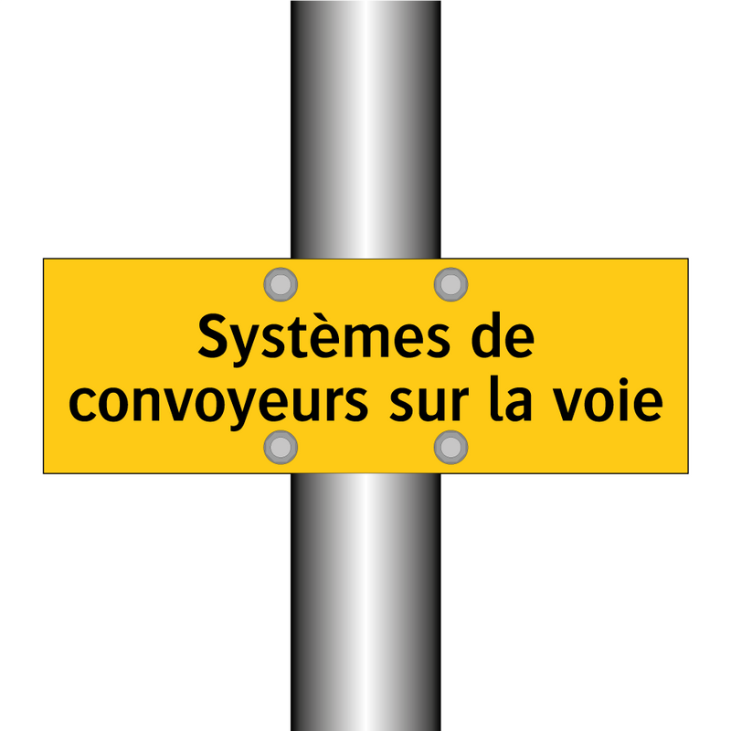 Systèmes de convoyeurs sur la voie