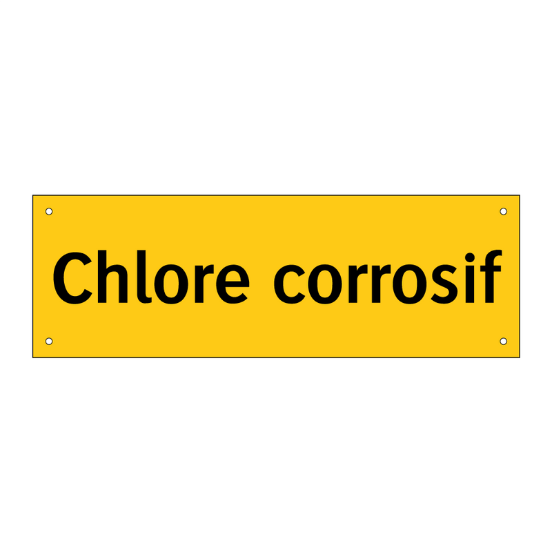 Chlore corrosif