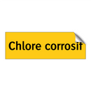 Chlore corrosif