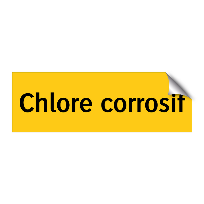 Chlore corrosif