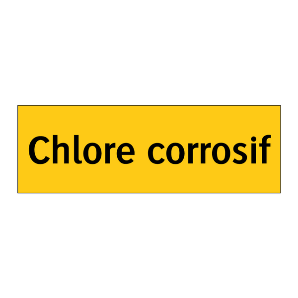 Chlore corrosif