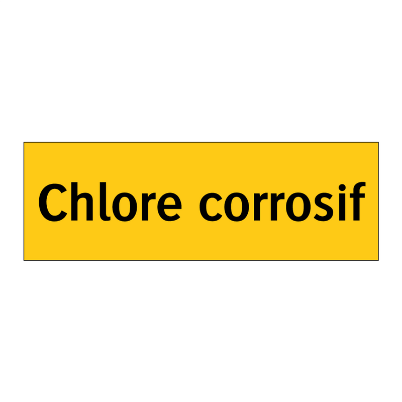 Chlore corrosif