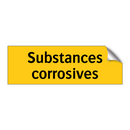 Substances corrosives