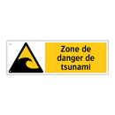 Zone de danger de tsunami