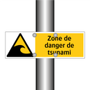 Zone de danger de tsunami