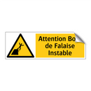 Attention Bord de Falaise Instable