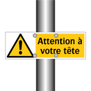 Attention à votre tête