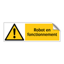 Robot en fonctionnement