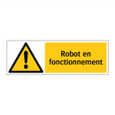 Robot en fonctionnement