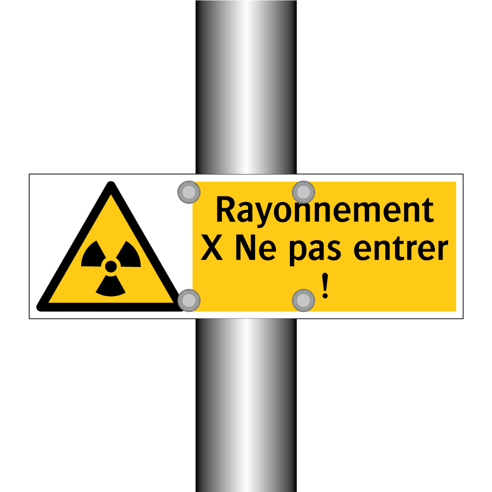 Rayonnement X Ne pas entrer !