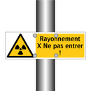 Rayonnement X Ne pas entrer !