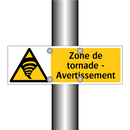 Zone de tornade - Avertissement
