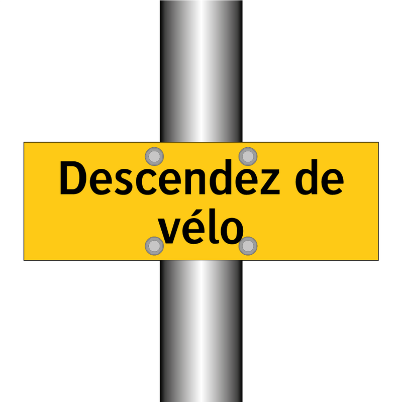 Descendez de vélo