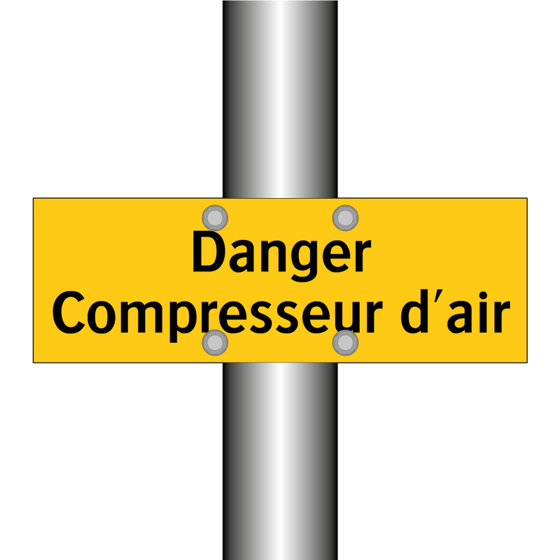 Danger Compresseur d'air