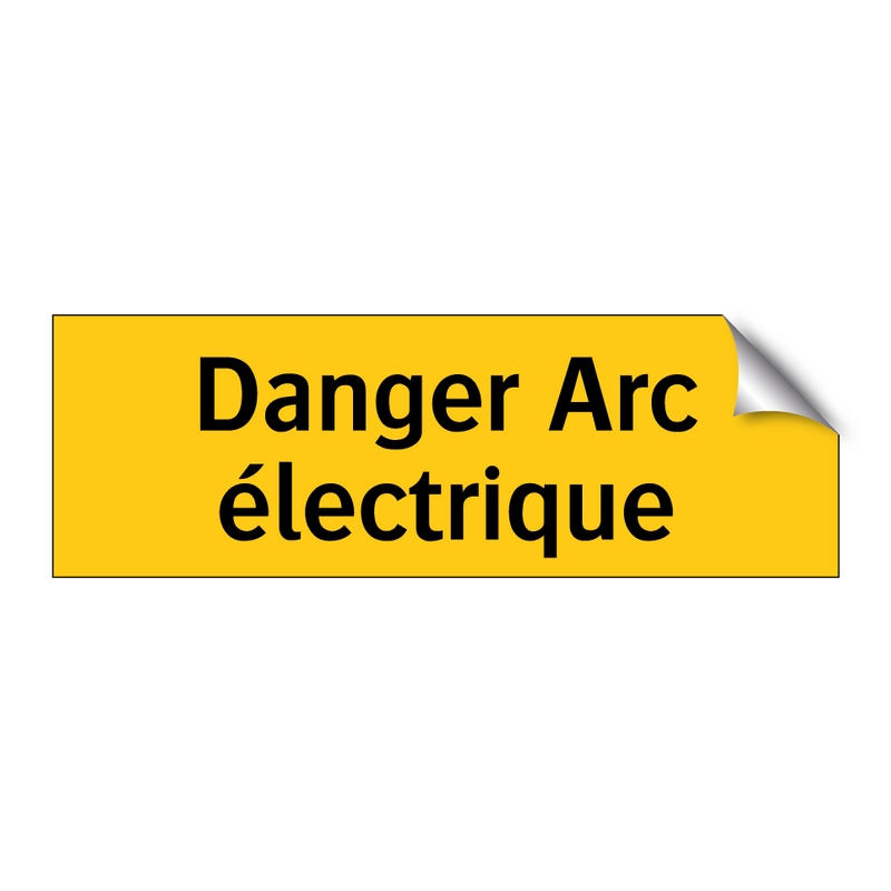 Danger Arc électrique