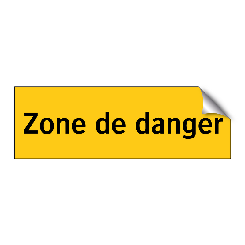 Zone de danger