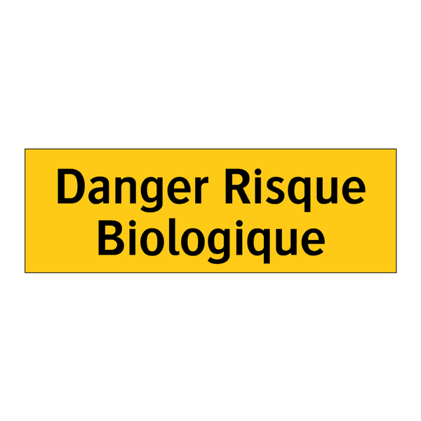 Danger Risque Biologique