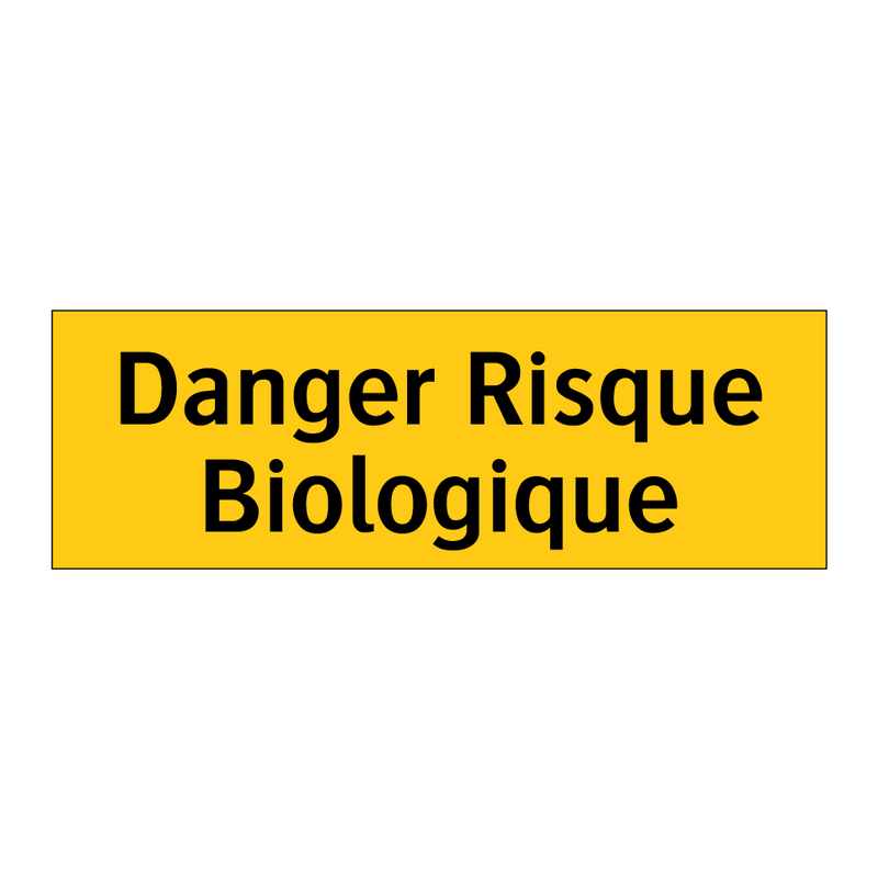 Danger Risque Biologique