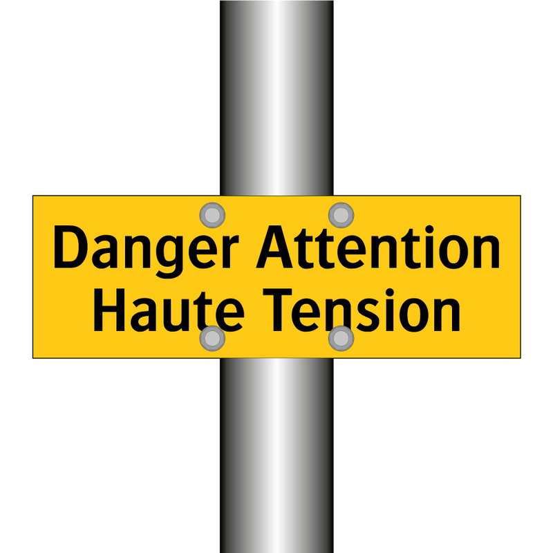 Danger Attention Haute Tension