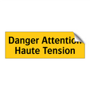 Danger Attention Haute Tension