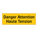 Danger Attention Haute Tension