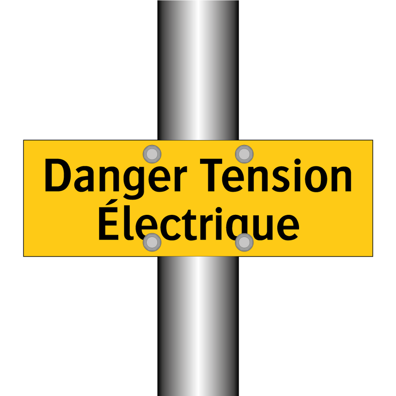 Danger Tension Électrique