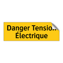 Danger Tension Électrique