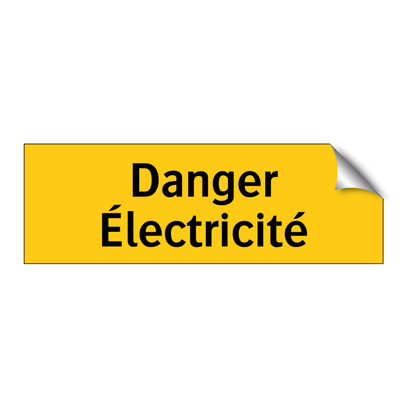 Danger Électricité
