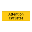 Attention Cyclistes