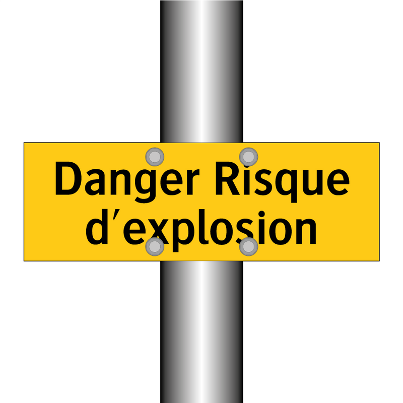 Danger Risque d'explosion