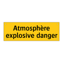 Atmosphère explosive danger