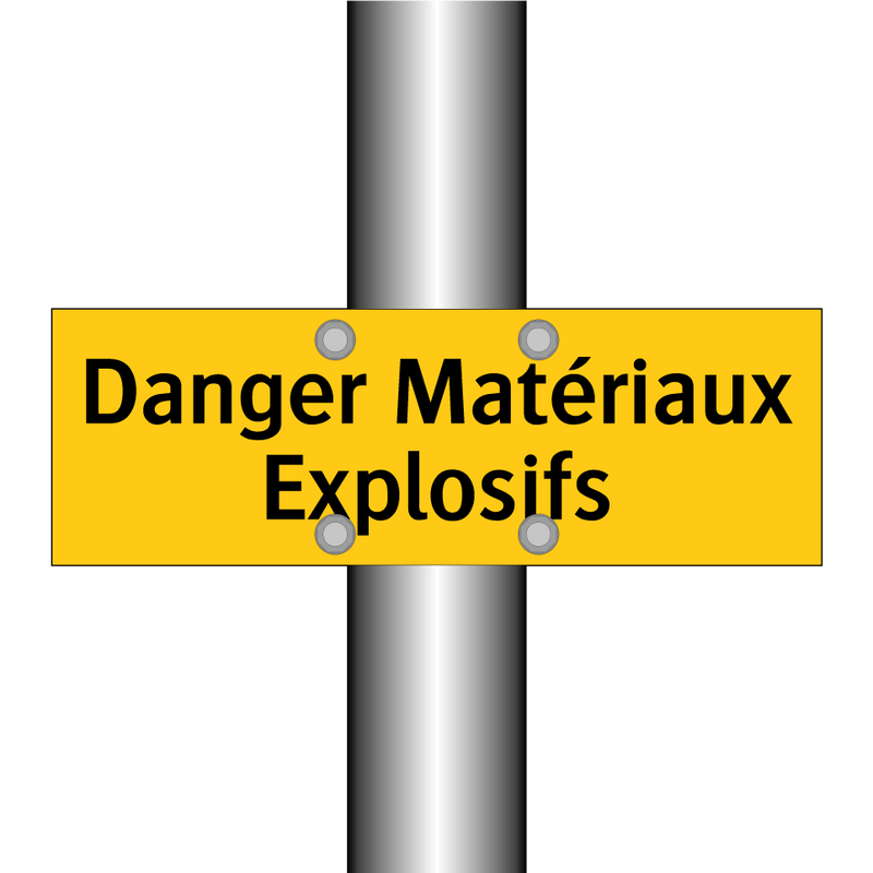 Danger Matériaux Explosifs