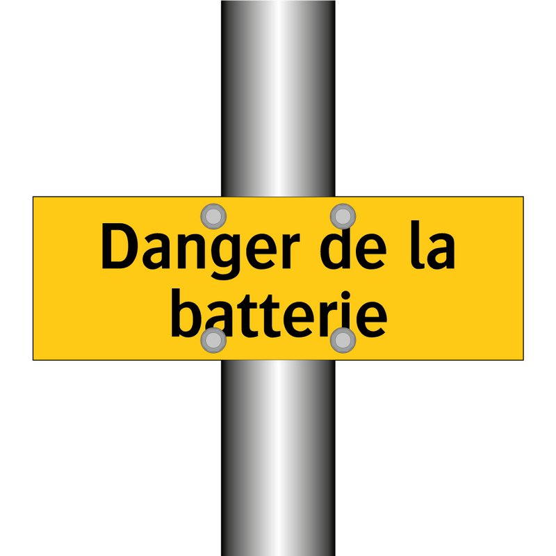Danger de la batterie