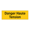 Danger Haute Tension