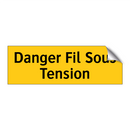 Danger Fil Sous Tension