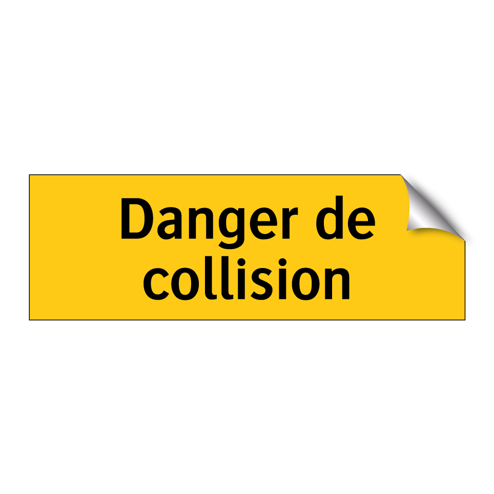 Danger de collision