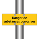 Danger de substances corrosives