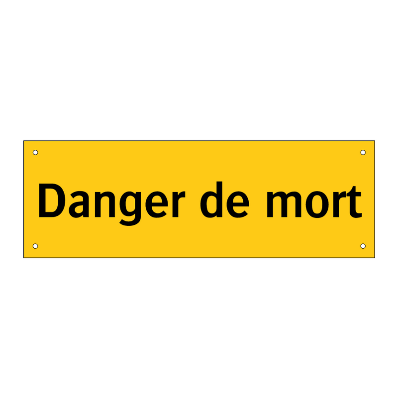 Danger de mort
