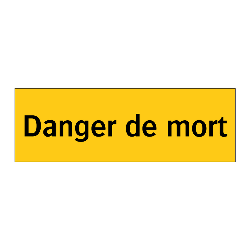 Danger de mort