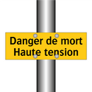 Danger de mort Haute tension