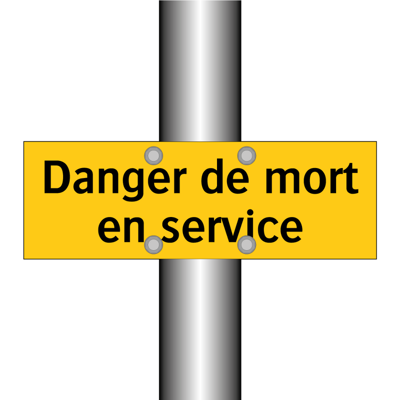 Danger de mort en service