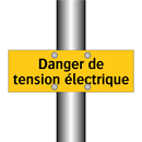 Danger de tension électrique