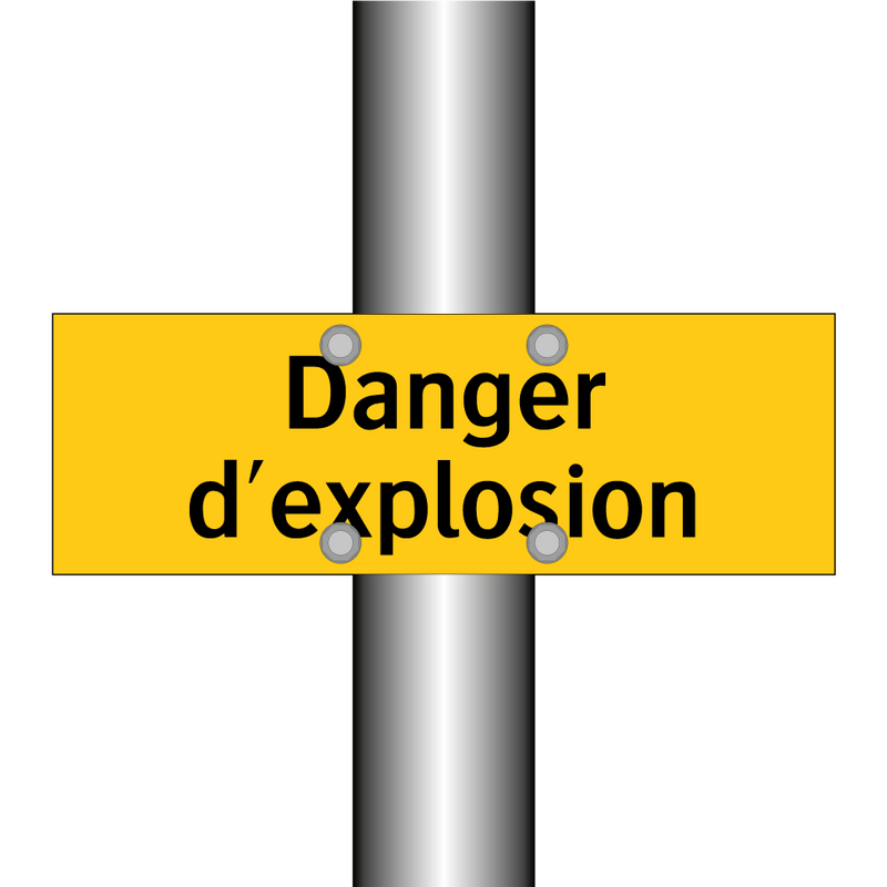 Danger d'explosion