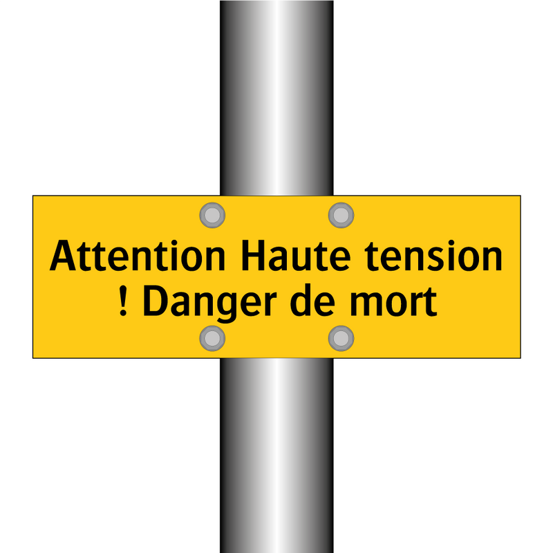 Attention Haute tension ! Danger de mort