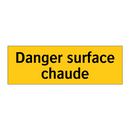 Danger surface chaude