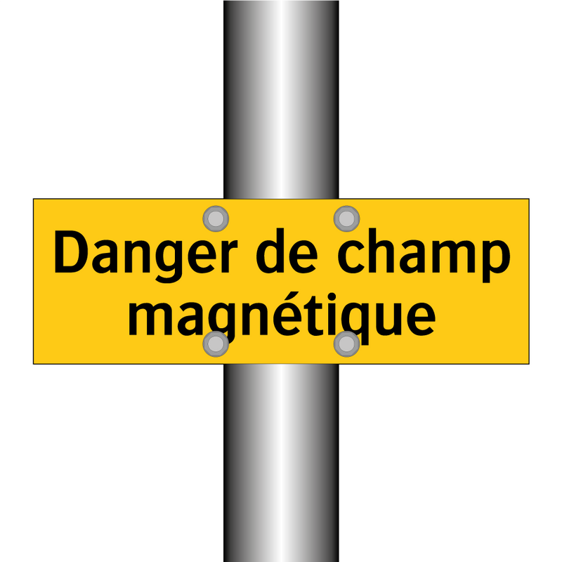 Danger de champ magnétique