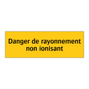 Danger de rayonnement non ionisant